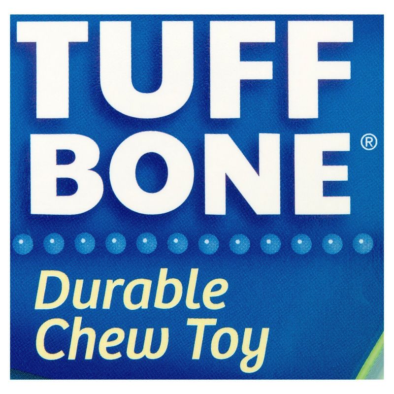 Hartz Chew'n Clean Tuff Bone Bacon Scented Durable Chew Toy for Dogs, Small, 10 to 20 lbs