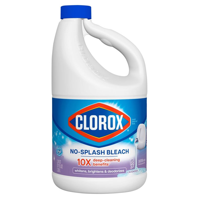 Clorox Scented Lavender No-Splash Bleach, 2.41 qt
