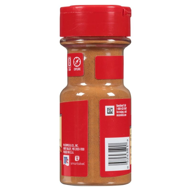 McCormick Ground Cinnamon, 2.37 oz