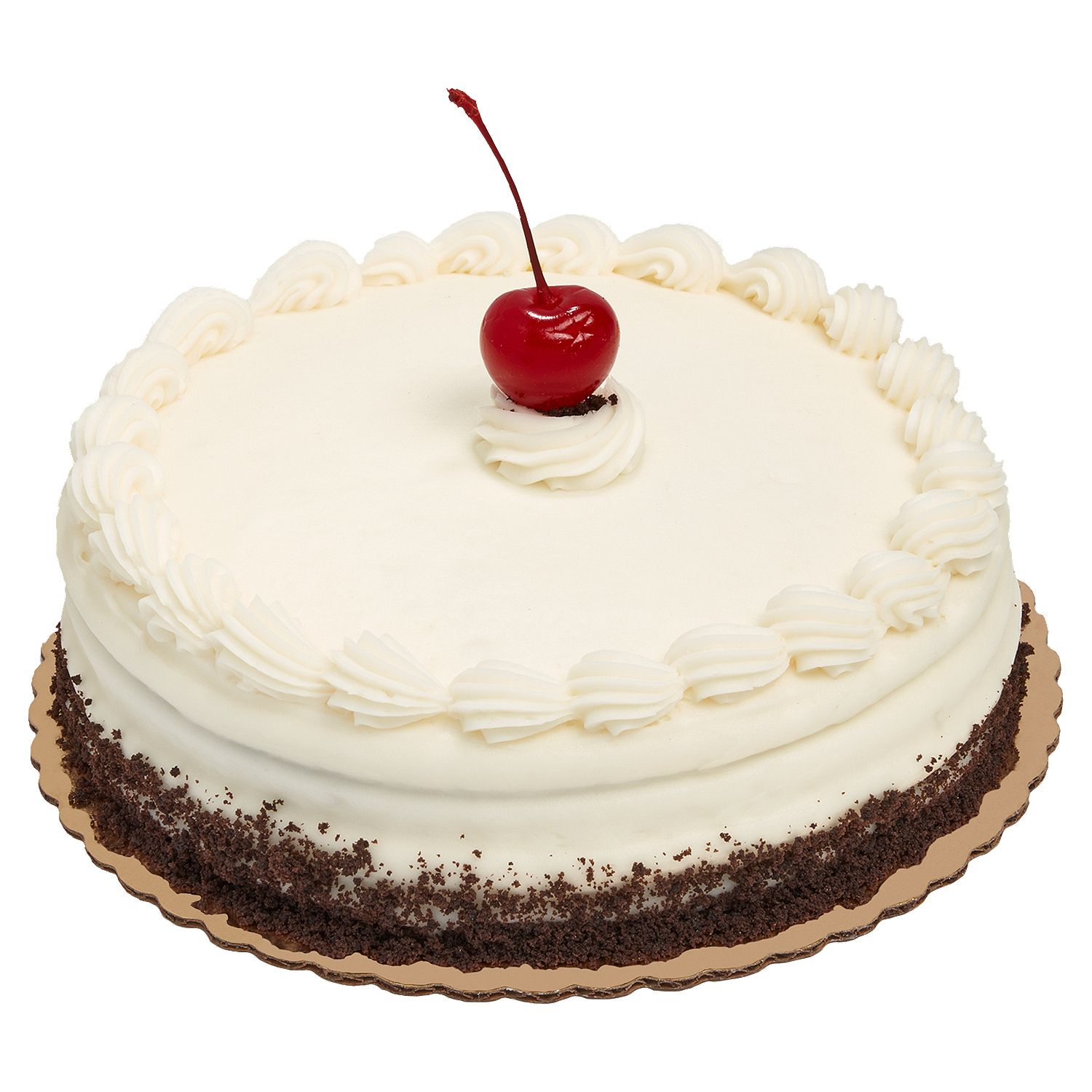 Single Layer Chocolate Cake With Vanilla Icing, 17 Oz