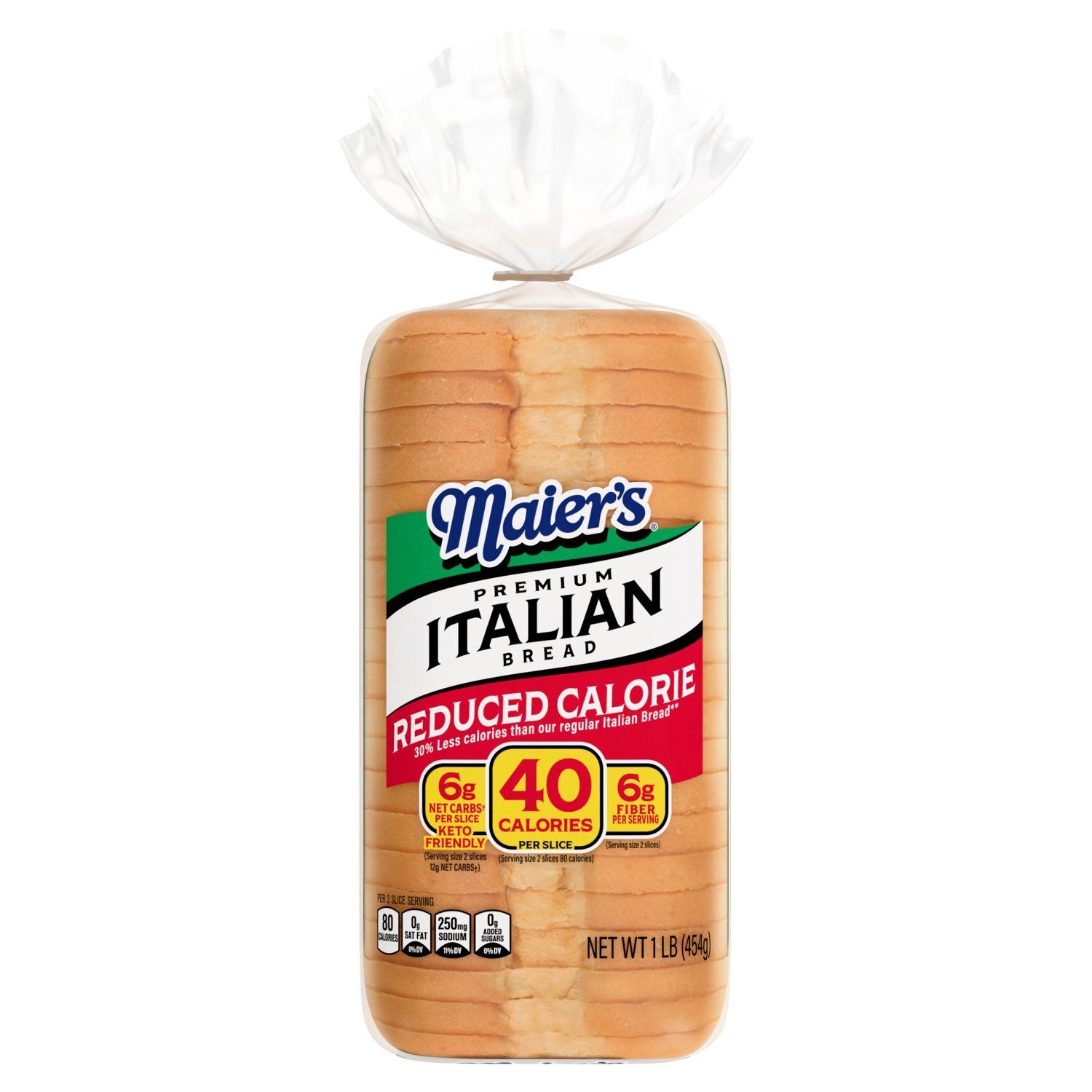 Maier's Reduced Calorie Premium Italian Bread, 1 lb