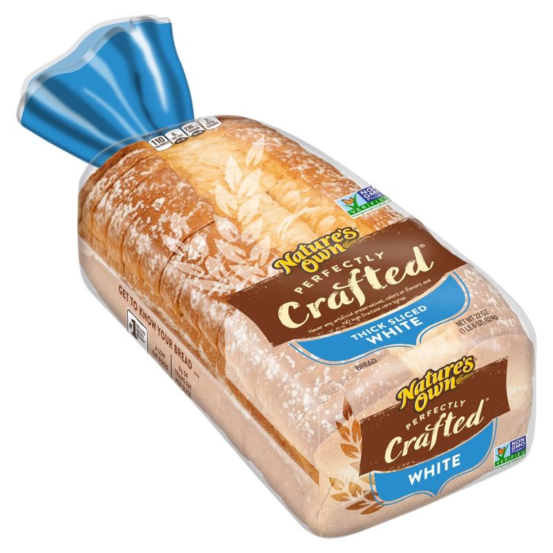 Nature's Own Perfectly Crafted Thick Sliced White Bread, 22 oz