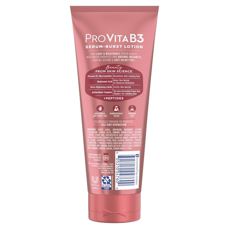 Vaseline Pro Vita B3 Serum-Burst Lotion, 7.5 fl oz