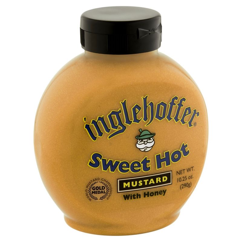 Inglehoffer Sweet Hot Mustard with Honey, 10.25 oz