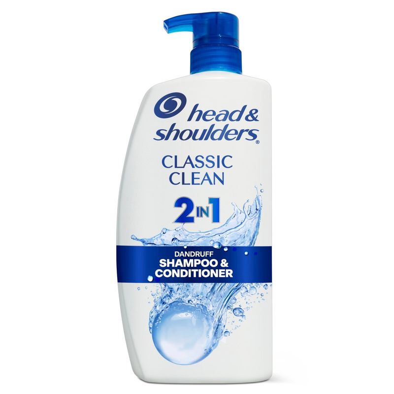 Head and Shoulders 2 in 1 Dandruff Shampoo and Conditioner, Anti-Dandruff Treatment, Classic Clean