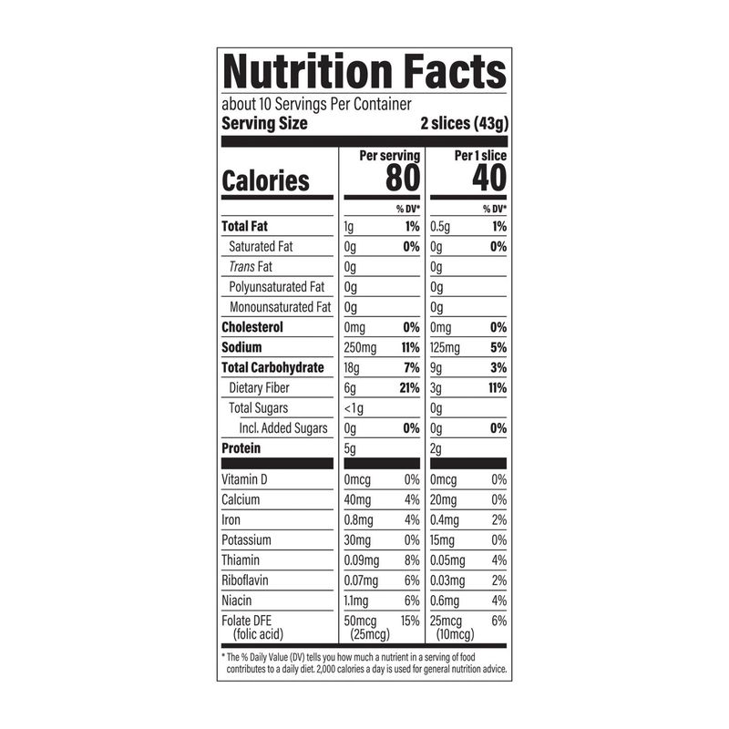 Maier's Reduced Calorie Premium Italian Bread, 1 lb