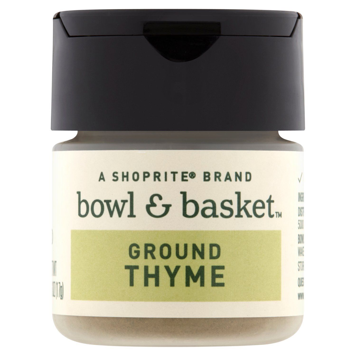 Bowl &amp; Basket Ground Thyme, 0.6 oz