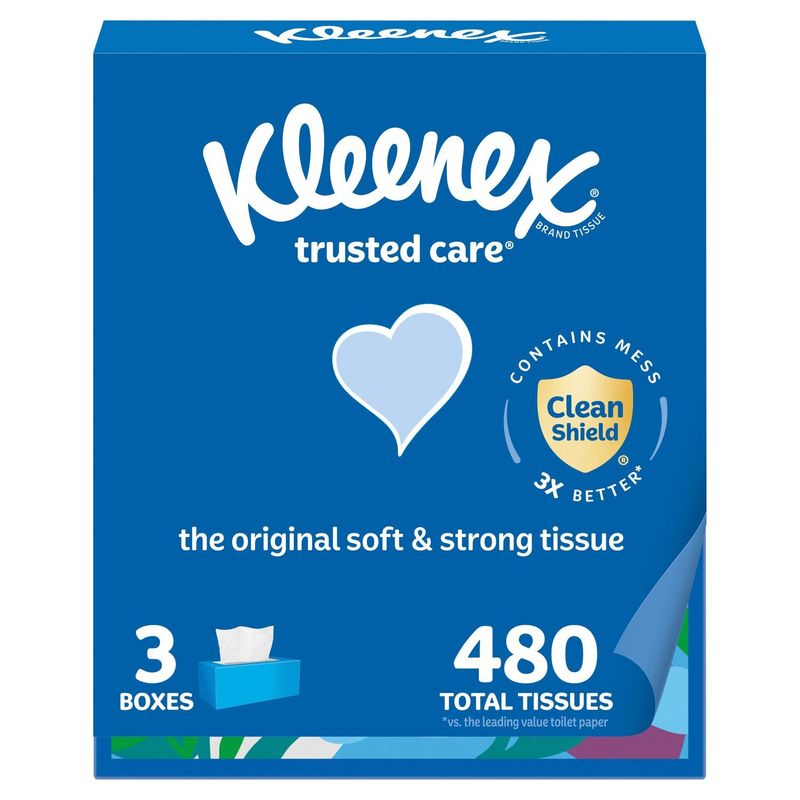 Kleenex Trusted Care Tissues, 480 count