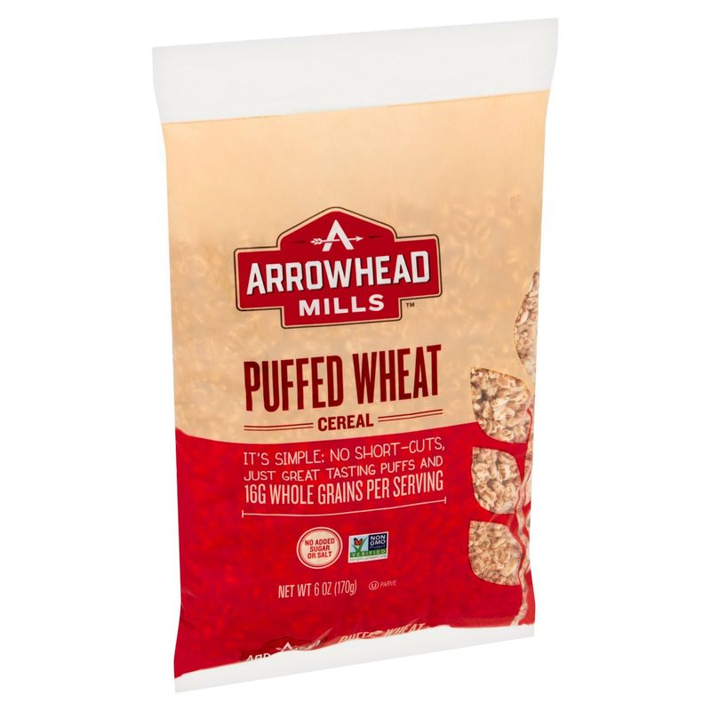 Arrowhead Mills Puffed Wheat Cereal, 6 oz