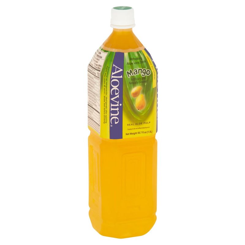 Aloevine Mango Refreshing Aloe Vera Drink, 50.7 fl oz