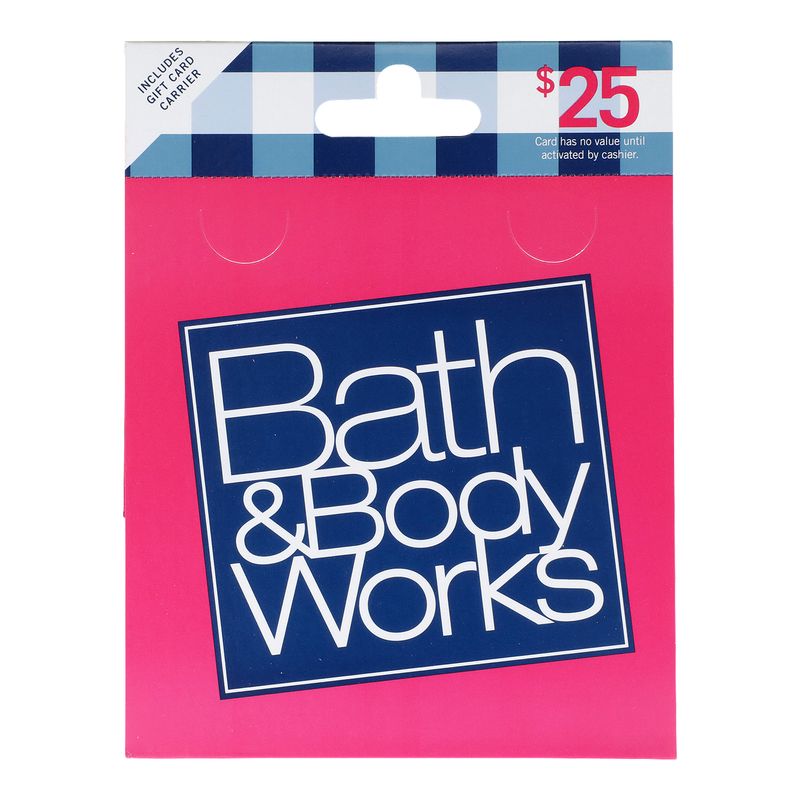 Bath &amp; Body Works $25 Gift Card  , 1 each