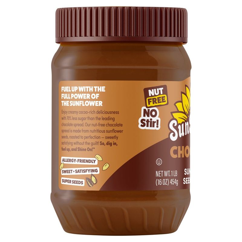 SunButter Chocolate Sunflower Seed Butter, 1 lb