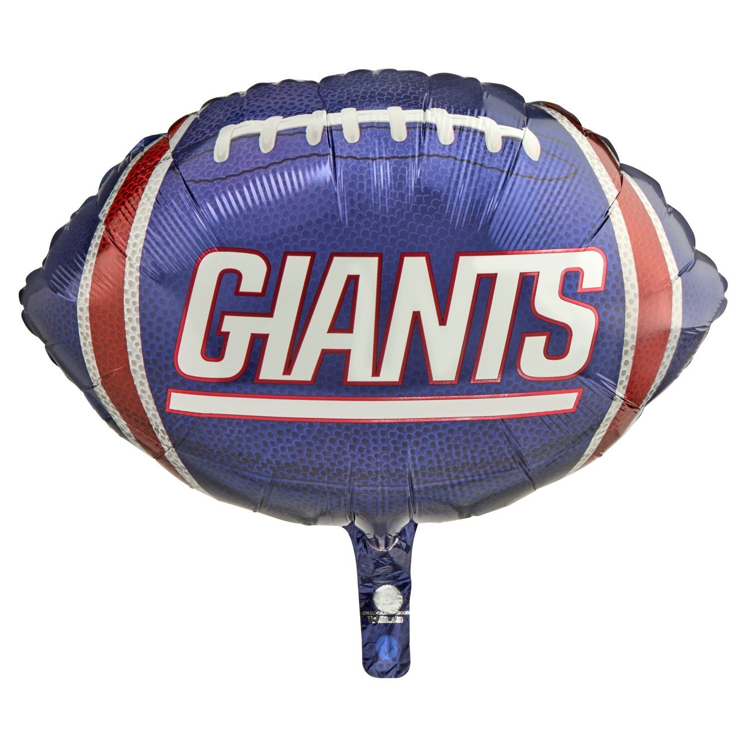 New York Giants Team Colors Mylar Balloon, 18 in, 1 count