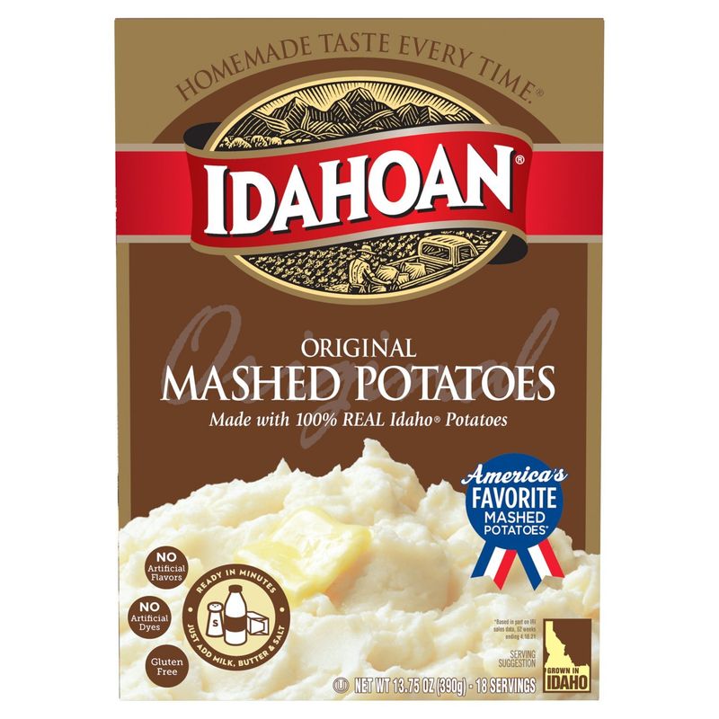 Idahoan Original Mashed Potatoes, 13.75 oz