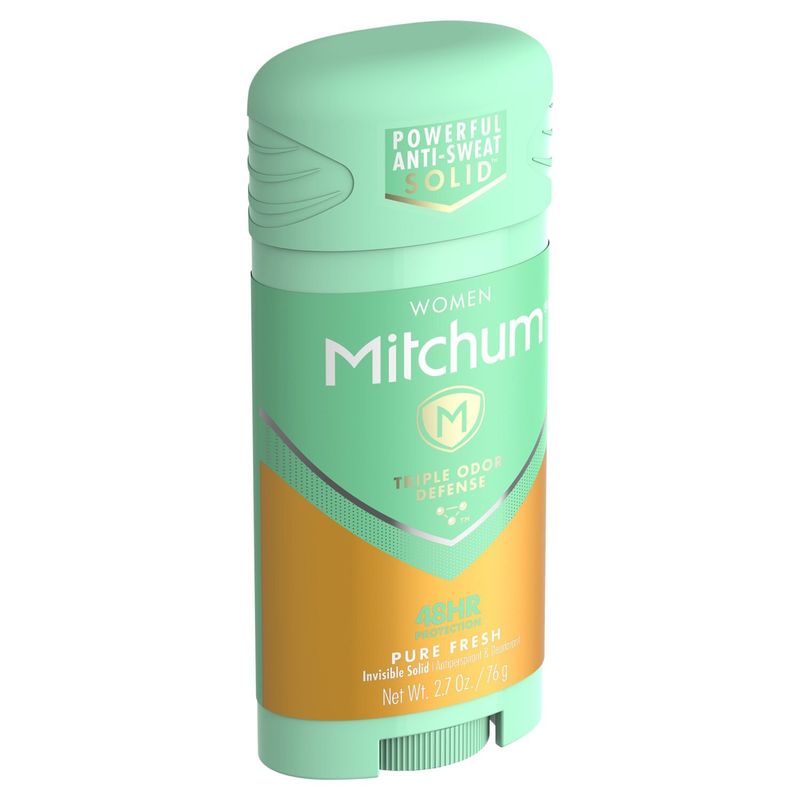 Mitchum Women Pure Fresh Invisible Solid Antiperspirant &amp; Deodorant, 2.7 oz