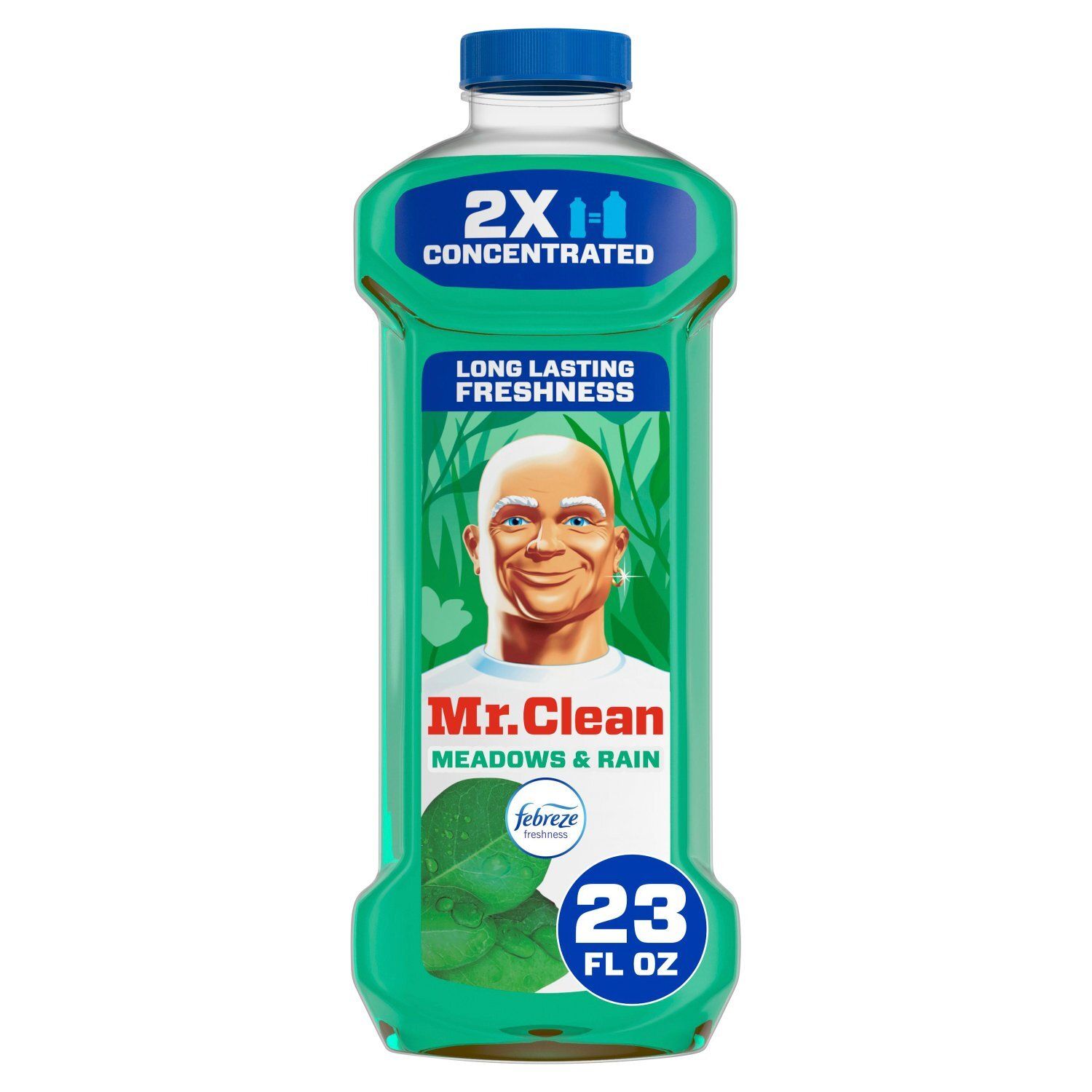 Mr. Clean Meadows &amp; Rain with Febreze Freshness Multi-Surface Cleaner, 1.43 pt