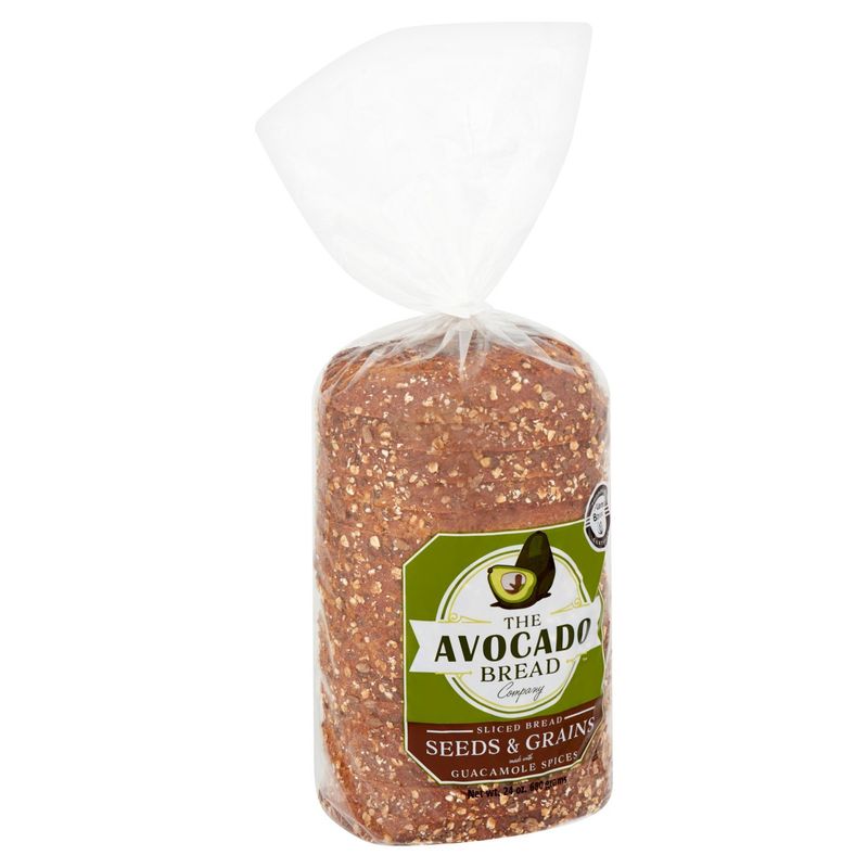 The Avocado Bread Company Seeds &amp; Grains Sliced Bread, 24 oz