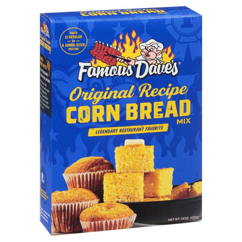 Famous Dave's Original Corn Bread Mix, 15 oz