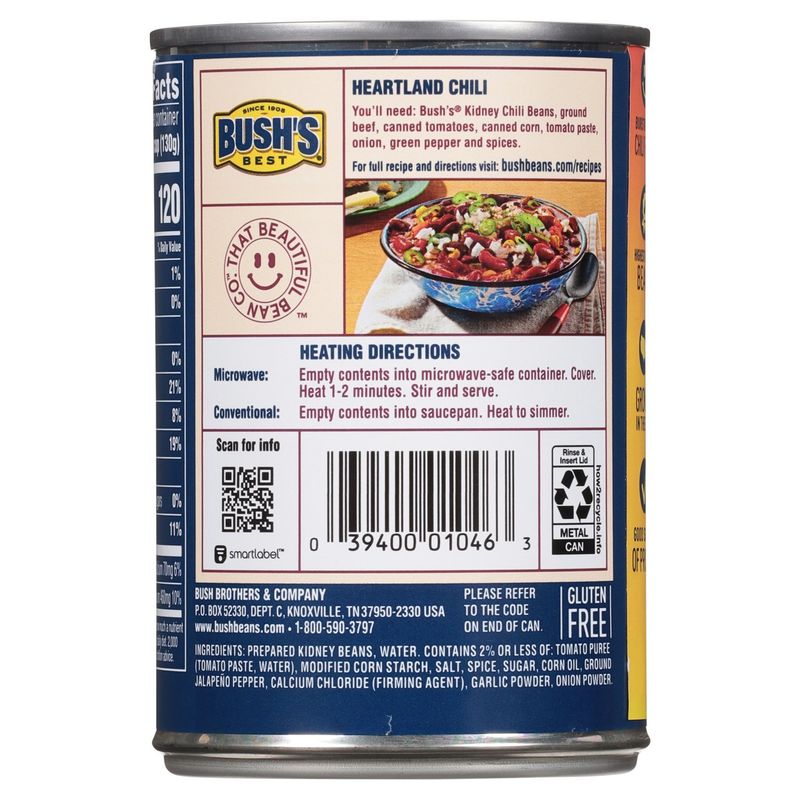 Bush's Best Spicy Chili Sauce Kidney Beans, 16 oz