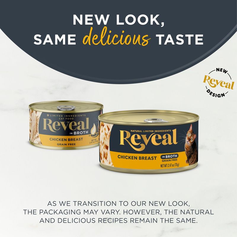 Reveal Grain Free Chicken Breast in Broth, 2.47 oz