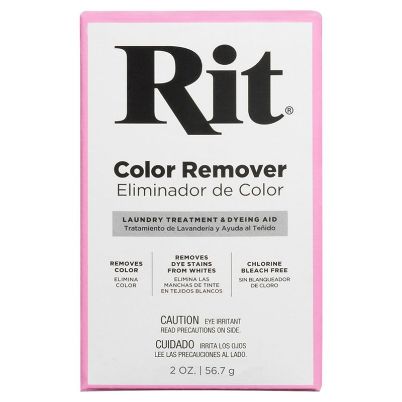 Rit Color Remover Laundry Treatment &amp; Dyeing Aid, 2 oz