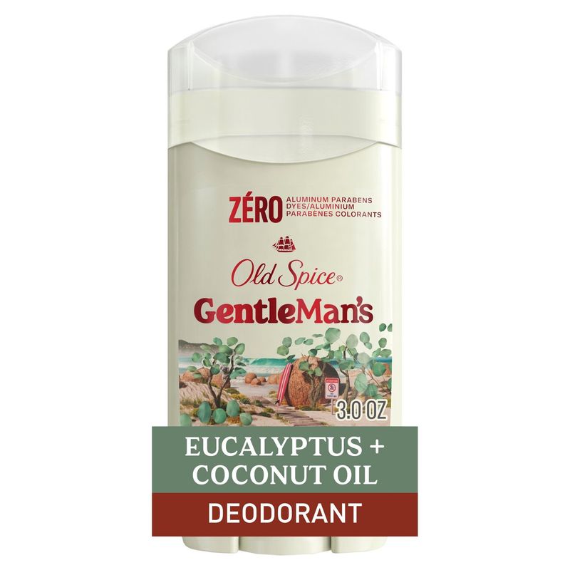 Old Spice Gentleman's Scent of Eucalyptus + Coconut Oil Deodorant, 3.0 oz