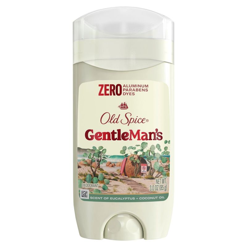 Old Spice Gentleman's Scent of Eucalyptus + Coconut Oil Deodorant, 3.0 oz
