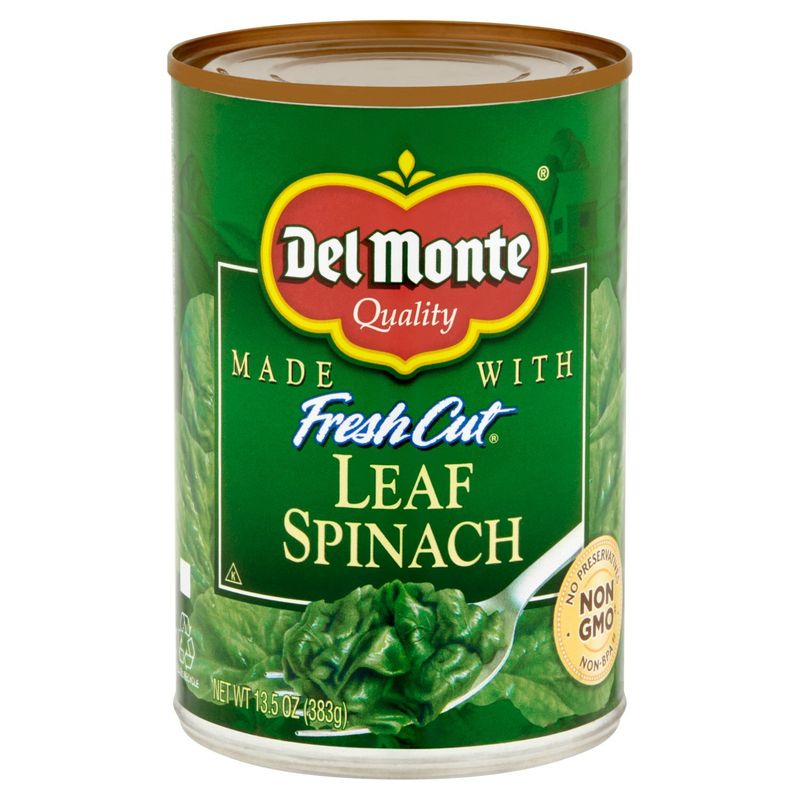 Del Monte Fresh Cut Leaf Spinach, 13.5 oz