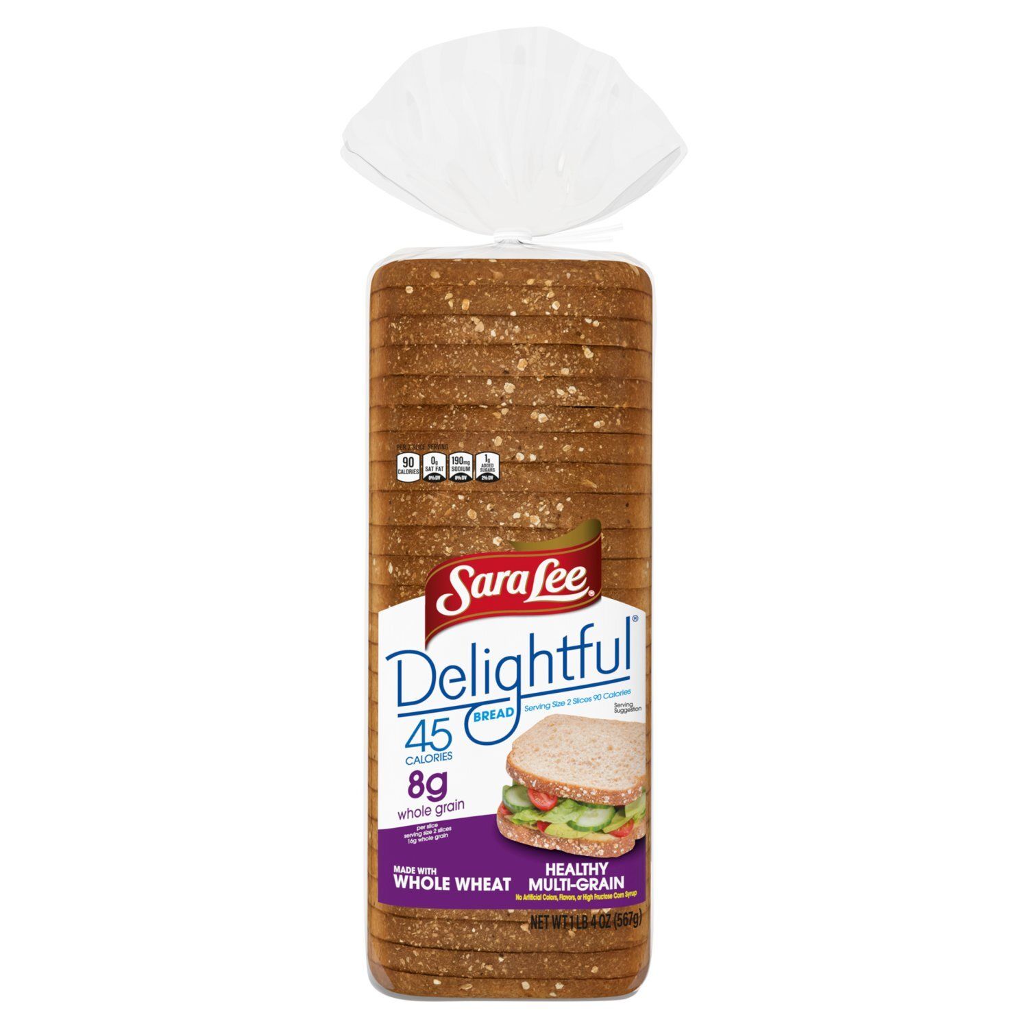 Sara Lee Delightful Healthy Multi-Grain Bread, 1 lb 4 oz