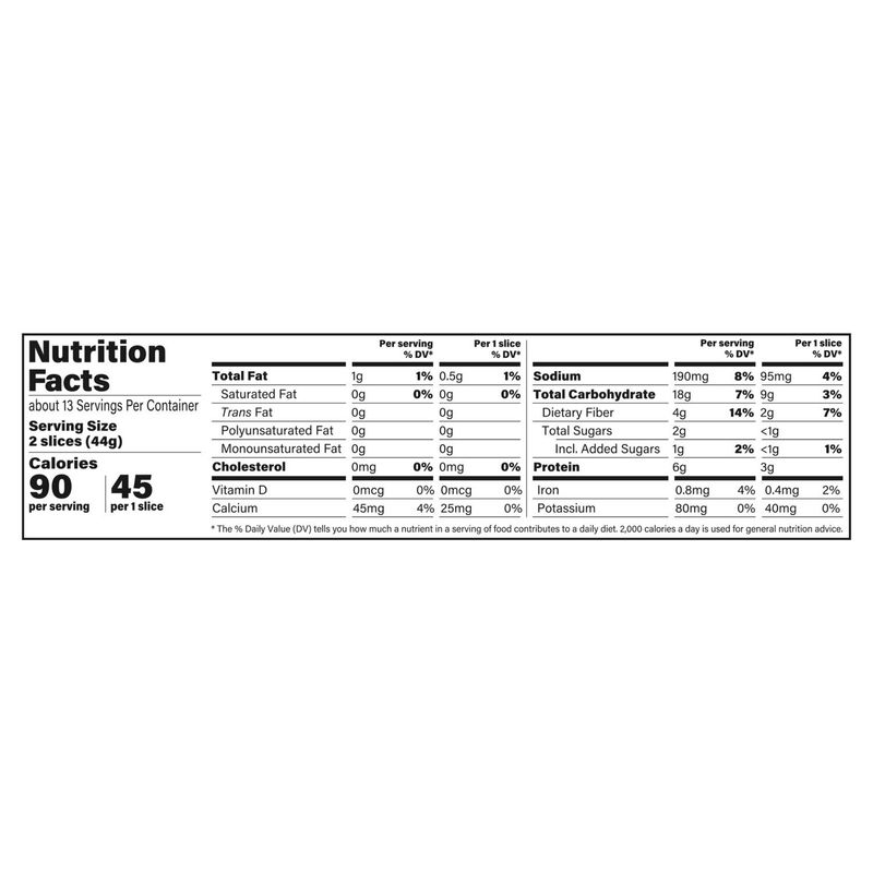 Sara Lee Delightful Healthy Multi-Grain Bread, 1 lb 4 oz