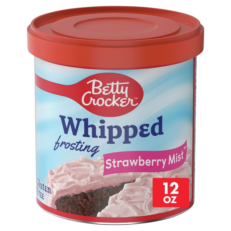 Betty Crocker Strawberry Mist Whipped Frosting, 12 oz