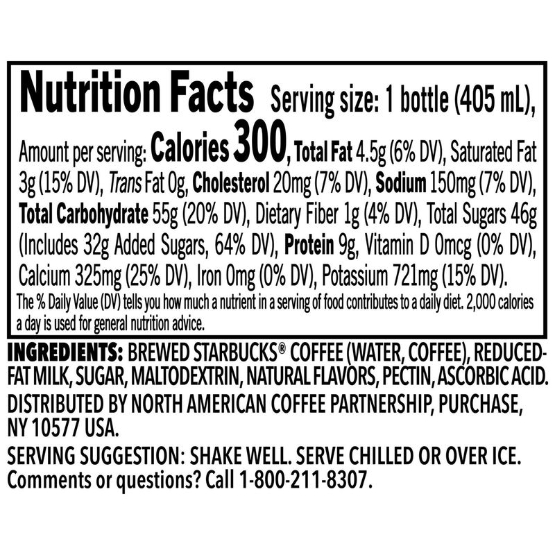 Starbucks Frappuccino Chilled Coffee Drink White Chocolate Mocha 13.7 Fl Oz