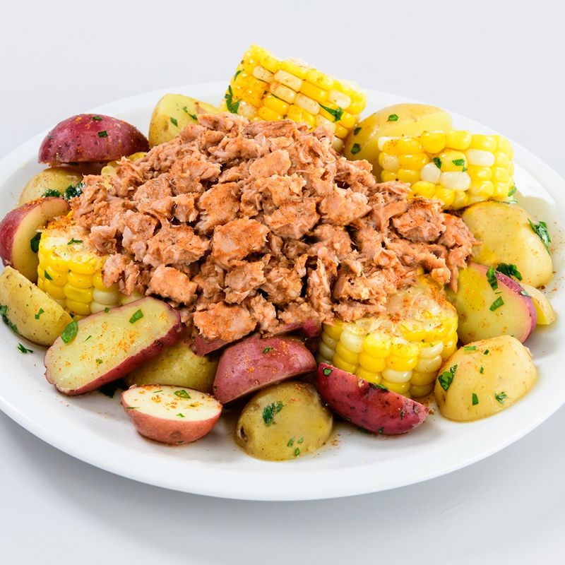 Chicken of the Sea Lightly Seasoned by Old Bay Seasoning Wild Caught Light Tuna, 2.5 oz