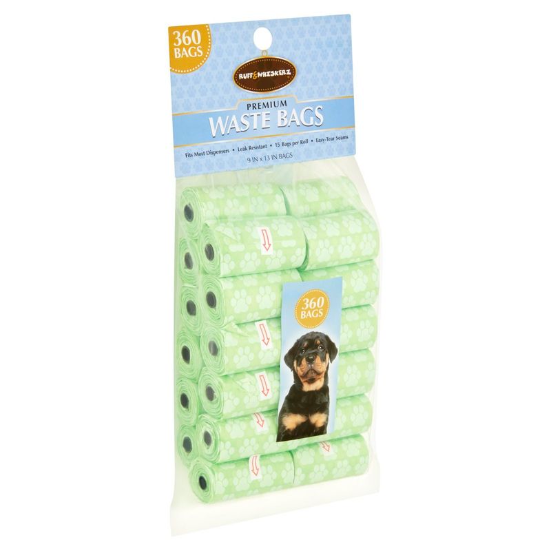 RUFF &amp; WHISKERZ Premium Waste Bags, 360 count