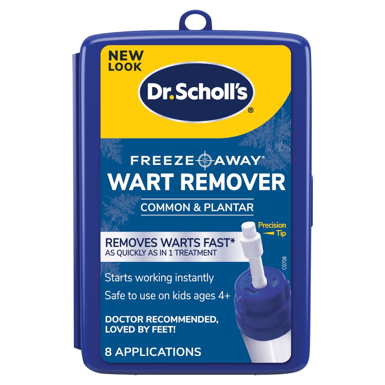 Dr. Scholl's Freeze Away Common &amp; Plantar Wart Remover, 8 count