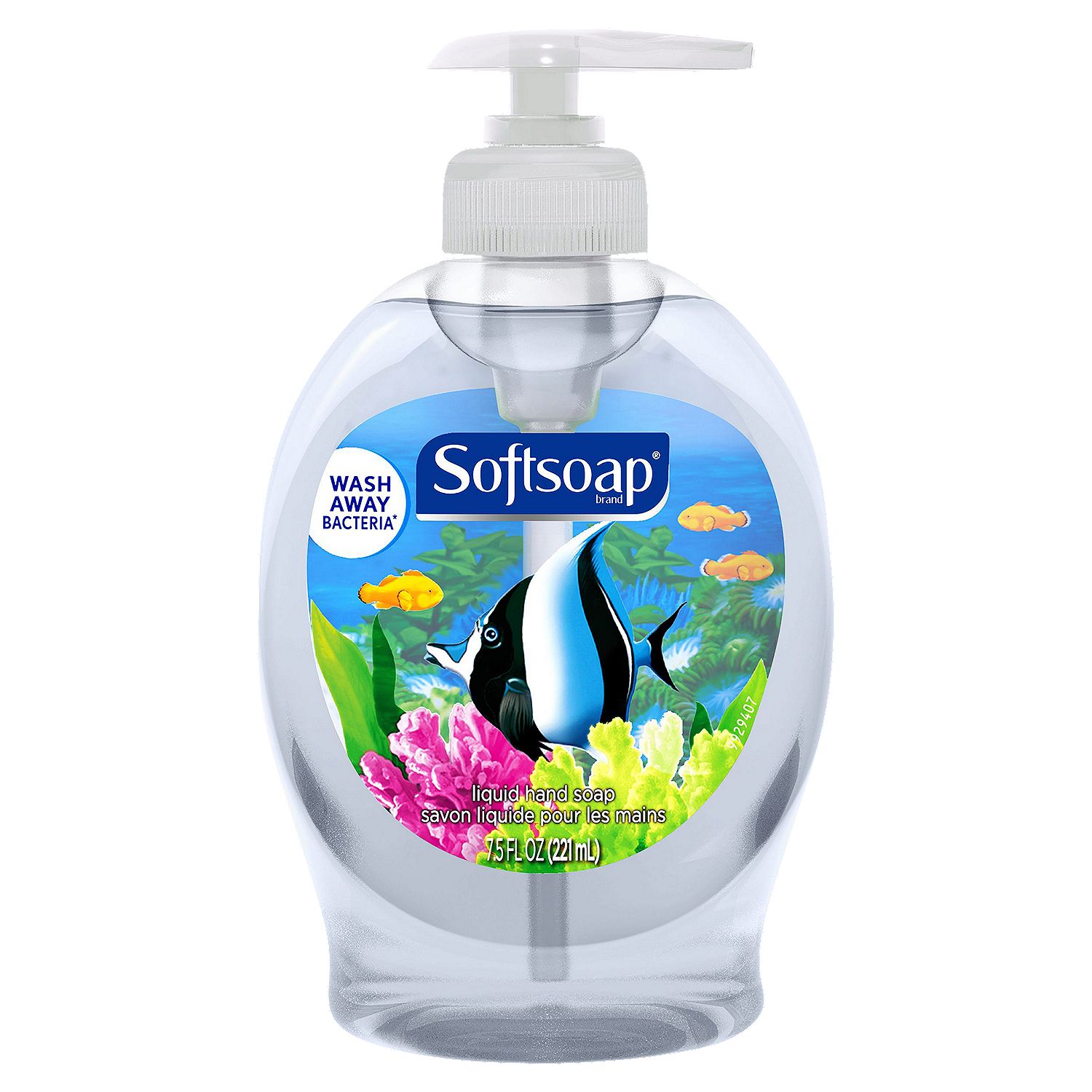 Softsoap Liquid Hand Soap Pump, Aquarium Series - 7.5 Fluid Ounce