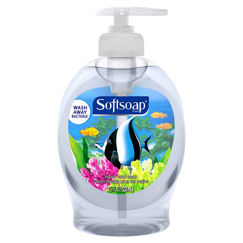 Softsoap Liquid Hand Soap Pump, Aquarium Series - 7.5 Fluid Ounce