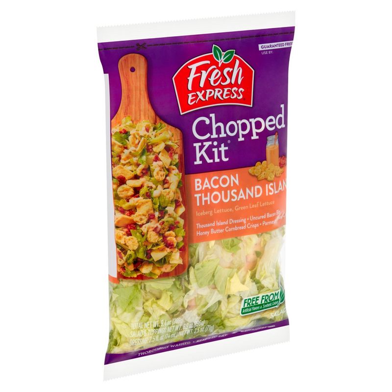 Fresh Express Chopped Kit Bacon Thousand Island Salad, 9.4 oz