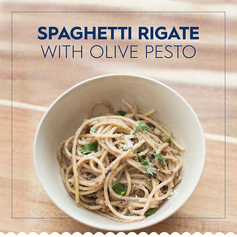 Barilla Spaghetti Rigati Pasta Non-GMO, Kosher Certified, 16 oz