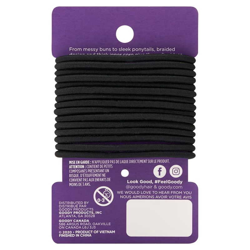 Goody Ouchless Black, 15 count