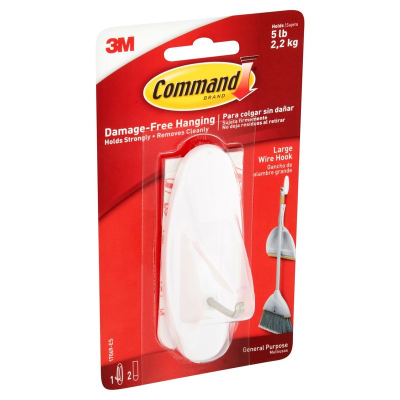 Command Brand General Purpose Large Wire Hook