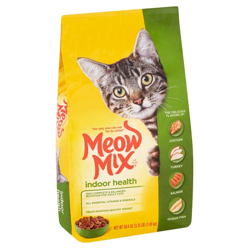 Meow Mix Indoor Health Cat Food, 50.4 oz