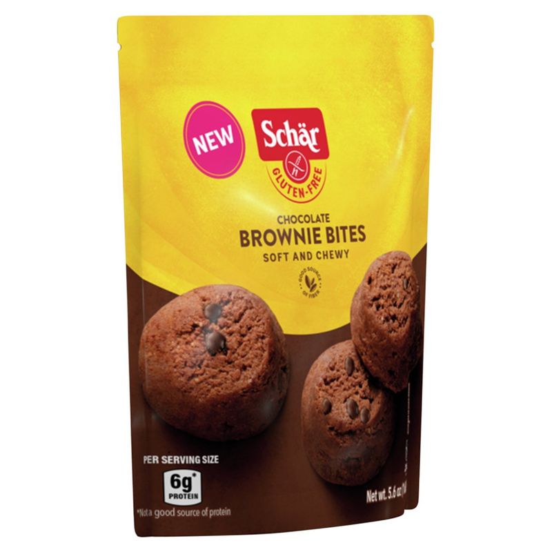 Schär Glute-Free Chocolate Brownie Bites, 5.6 oz