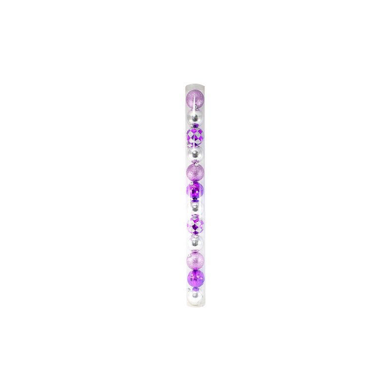 Shatterproof Ball Ornaments, Assorted, 12 Count