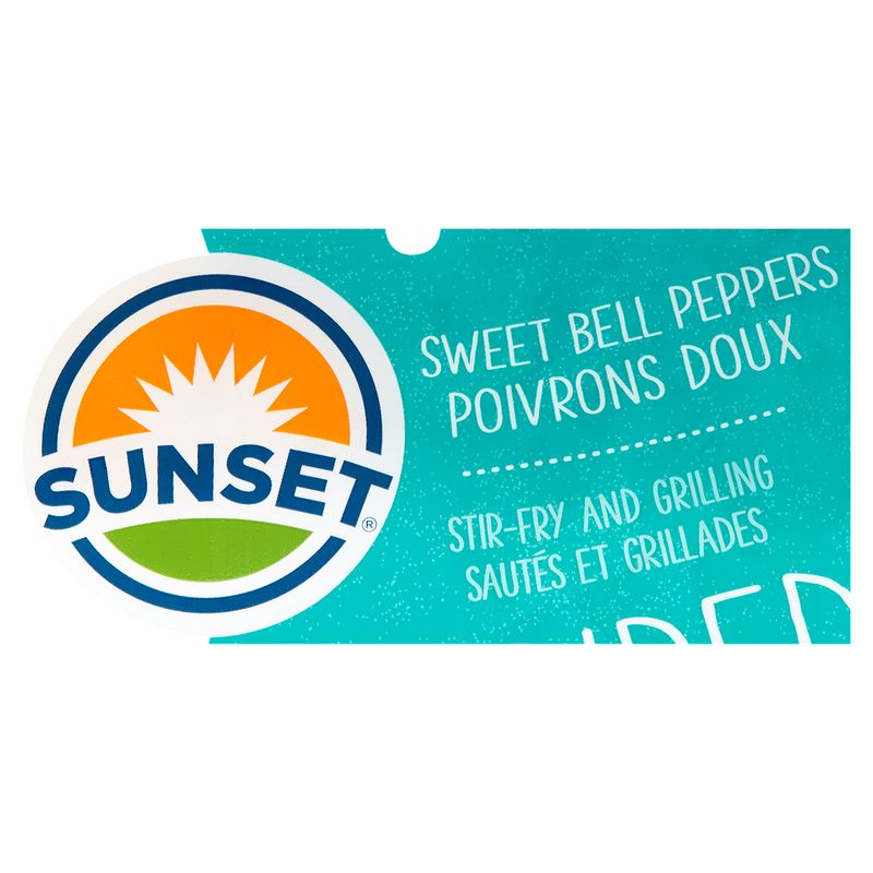 Sunset® Rainbow Bell Peppers, 3 ct