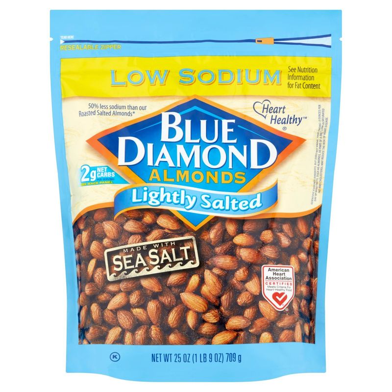 Blue Diamond Almonds Lightly Salted Almonds, 25 oz