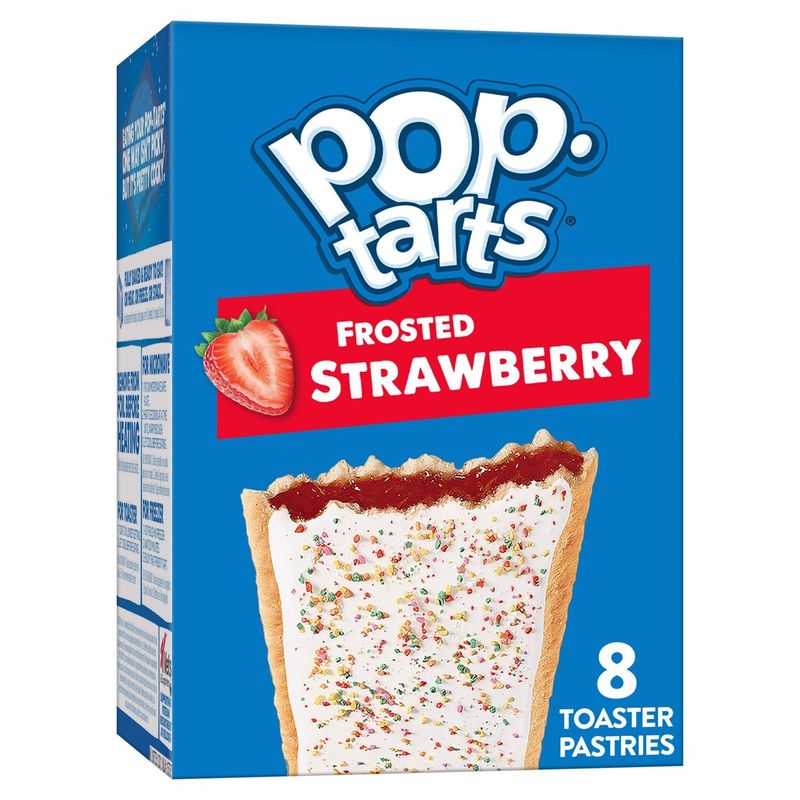 Pop-Tarts Frosted Strawberry Toaster Pastries, 8 count, 13.5 oz