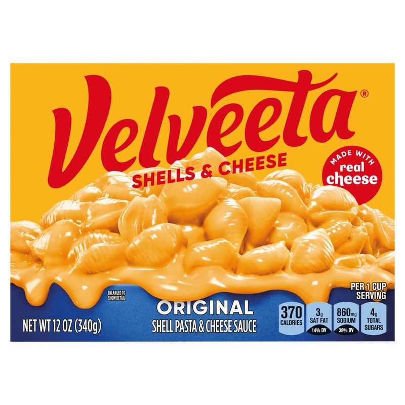 Velveeta Original Shells Pasta &amp; Cheese Sauce, 12 oz