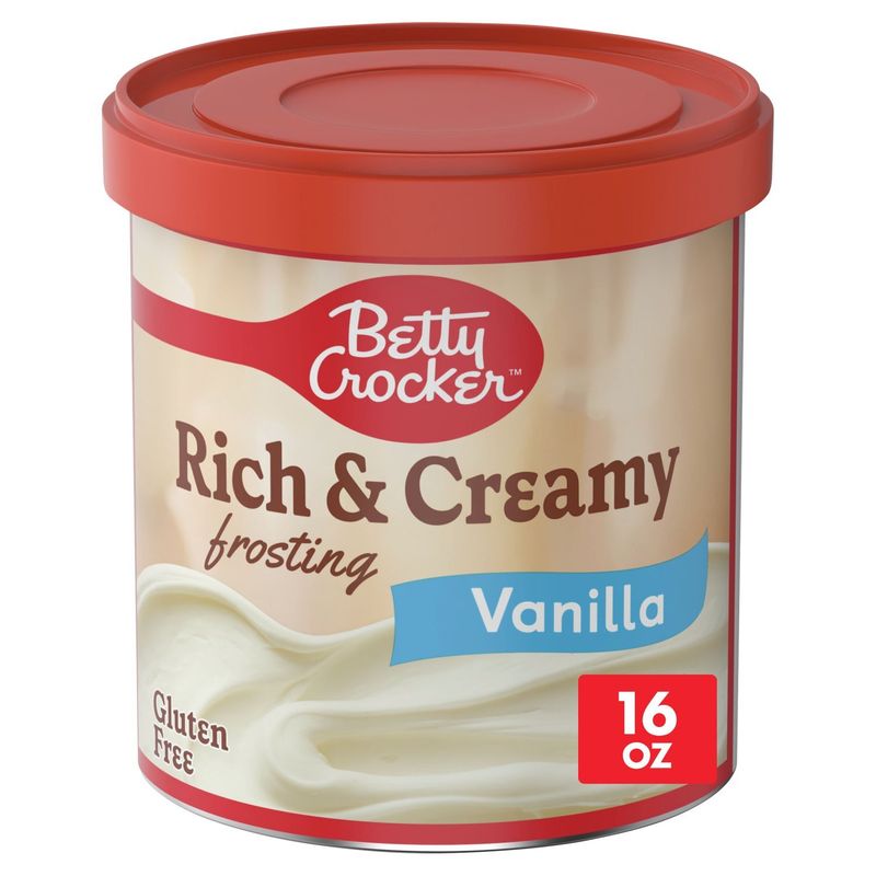 Betty Crocker Rich &amp; Creamy Vanilla Frosting, 16 oz