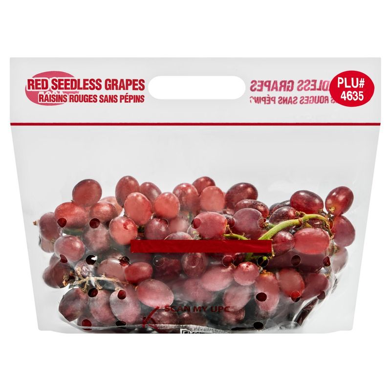 Fresh Seedless Red Grapes